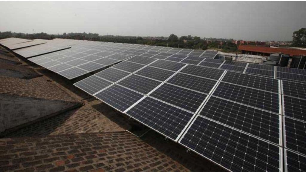 Govt approves Rs 19,500-crore PLI scheme for manufacturing solar PV modules. (File/IE)