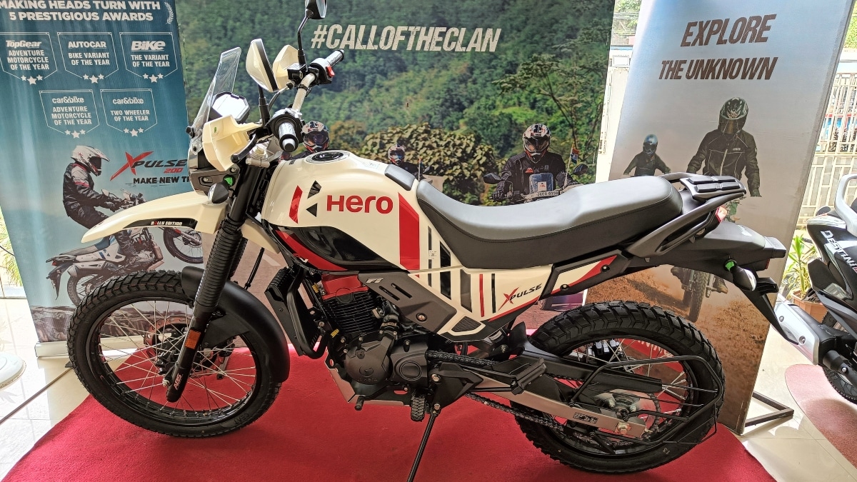 The Hero Xpulse 200 4V Rally Edition has been launched in India at Rs 1.52 lakh, ex-showroom. This entry-level ADV comes with a factory-fitted rally kit.
