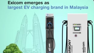 Exicom emerges as largest EV charging brand in Malaysia