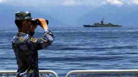 The civilian vessels do more than just augment the raw numbers of ships, performing tasks that would be difficult for the military to carry out.