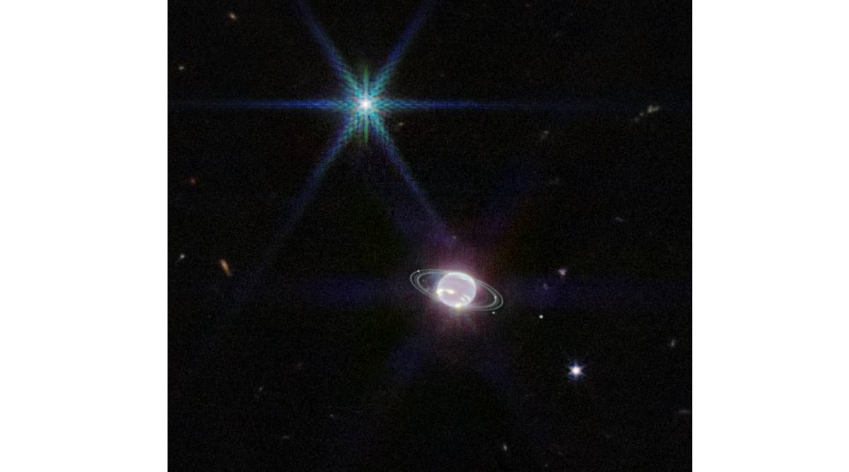 James Webb telescope netune pic