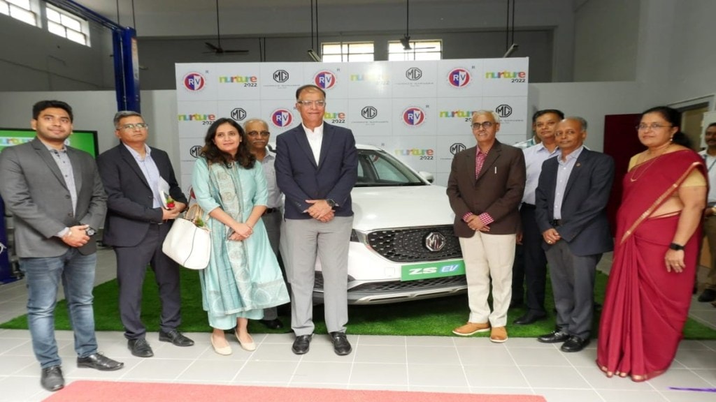 MG Motor India introduces EV certification course in association with RV College of Engineering