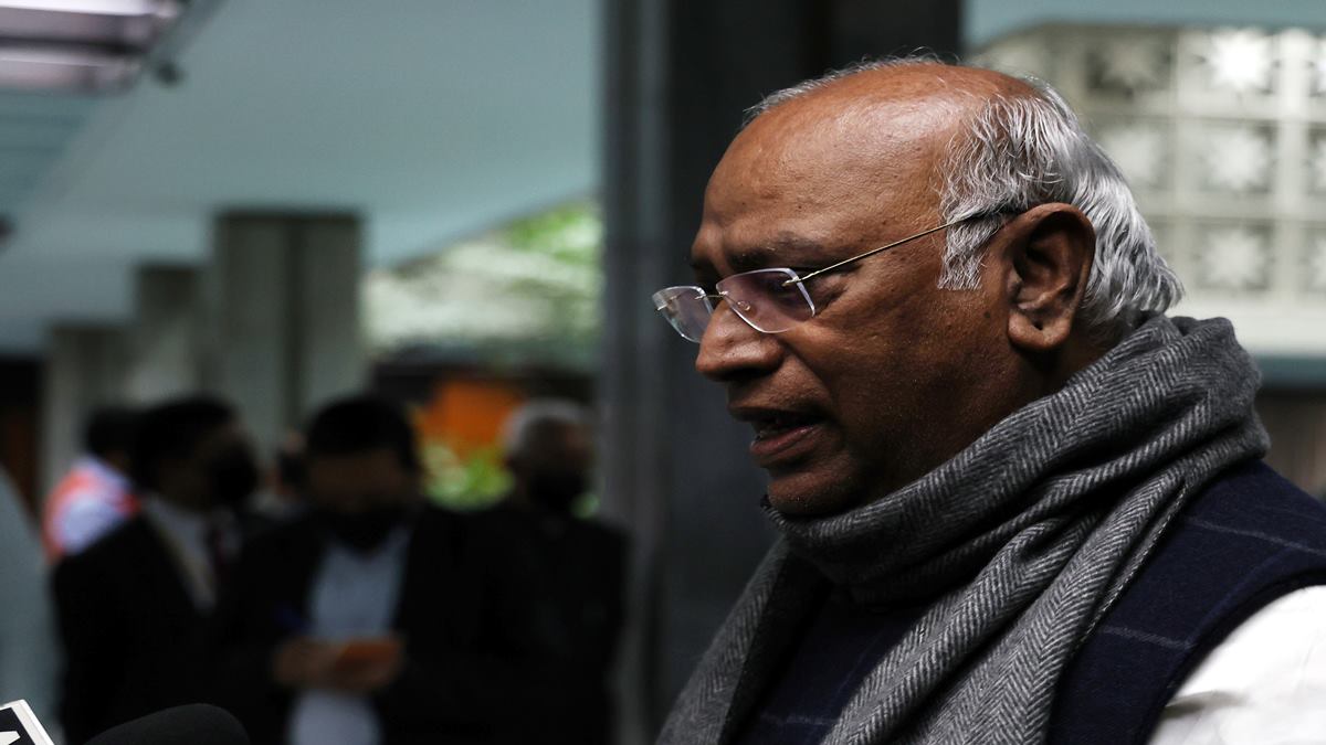 Congress opposition Leader Malikarjun Kharge. (Express photo by Prem Nath Pandey | File Image)