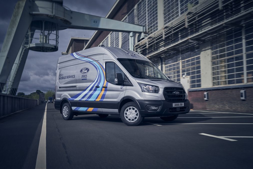 Ford Pro IAA vehicle lineup led by all-new E-Transit Custom, also reveals full transit custom range