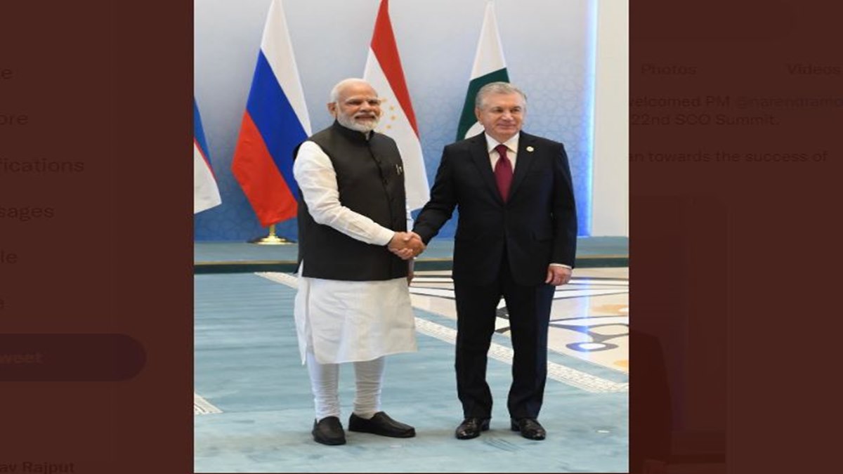 Modi at sco summit Modi at sco summit