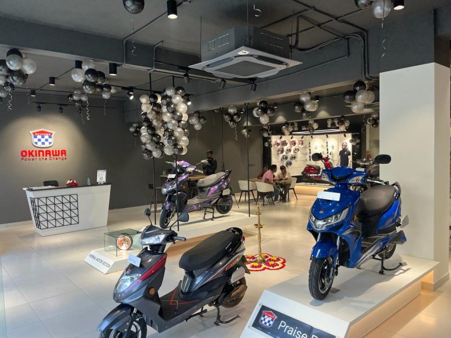 Okinawa opens its new galaxy store in Noida Okinawa opens its new galaxy store in Noida