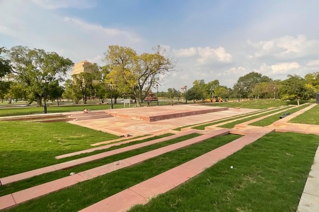New Delhi: Revamped Central Vista Avenue stretching from the Vijay Chowk to the India Gate, in New Delhi, Saturday, Sept. 3, 2022. (PTI Photo)