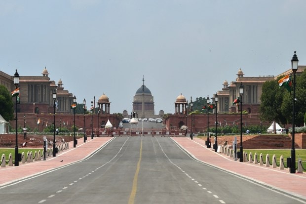New Delhi: View of the Rajpath and other parts of the Central Vista Avenue, in New Delhi, Tuesday, Sept. 6, 2022. (PTI Photo)