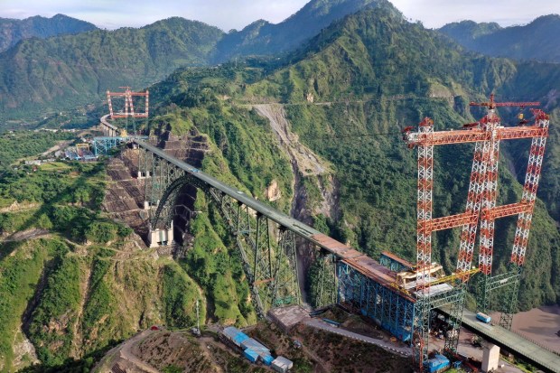 Approximately 1300 workers and 300 engineers completed this mega project. (PTI Photo)