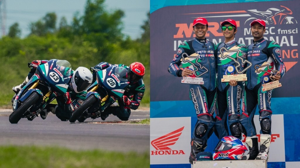 Petronas TVS Racing wins big at the fourth round of INMRC 2022