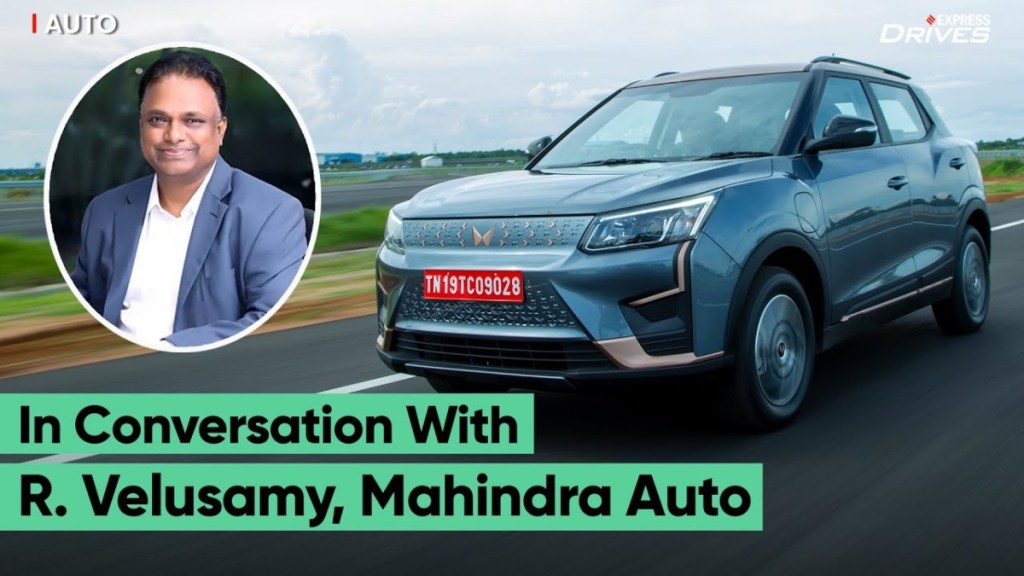 R. Velusamy, President, Automotive Technology, M&M Ltd, decodes Mahindra XUV400