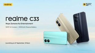 Realme C33 smartphone