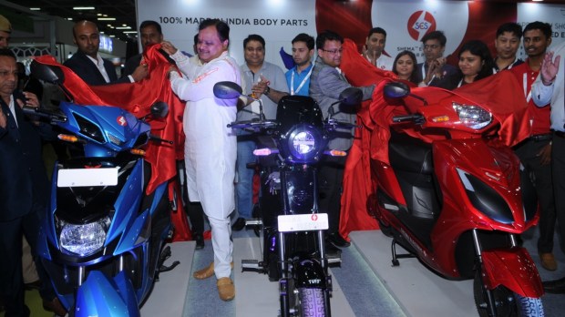 EV India Expo 2022: Shema Eagle Plus, Gryphon, Tuff Plus e-scooters unveiled
