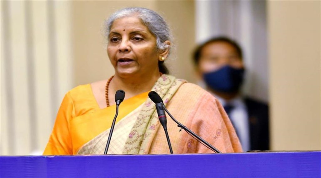 nirmala sitharaman, finance minister, gautam adani