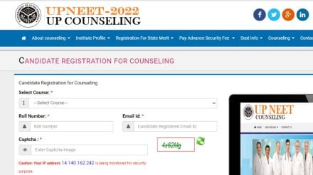 UPNEET 2022 counselling registration, UPNEET 2022 counselling last date, UPNEET 2022 counselling dates