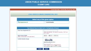 UPSC civil service mains admit card download link, upsc civil service mains exam date