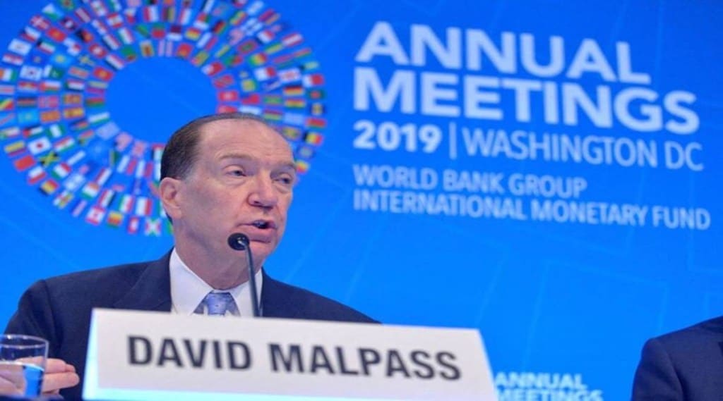 World Bank president David Malpass