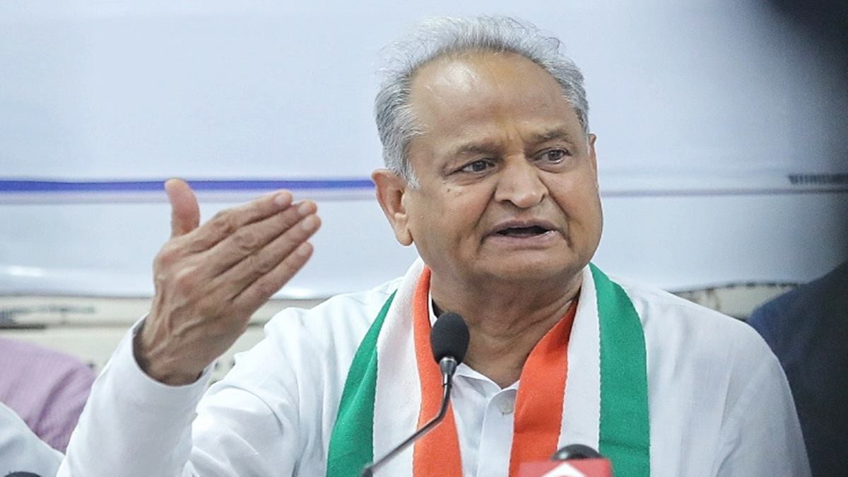 Rajasthan CM Ashok Gehlot (Express photo by Nirmal Harindran/File)
