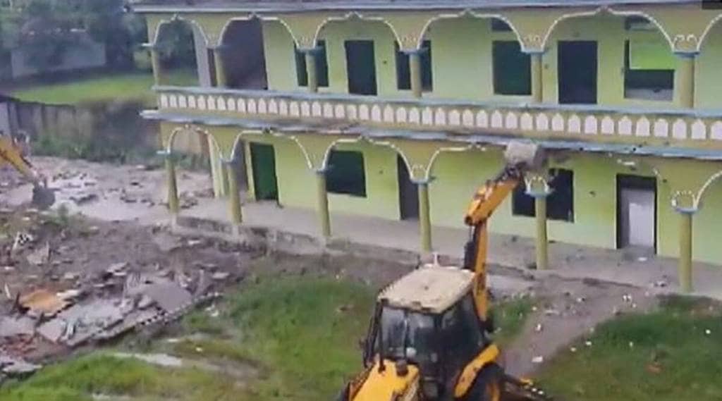 assam madrassa demolished assam madrassa demolished