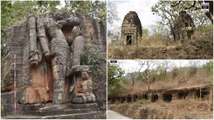 archaeological treasure, Bandhavgarh tiger reserve, ASI, Archaeological Survey of India, varaha statue, buddhist cave