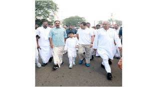 bharat jodo yatra in kollam