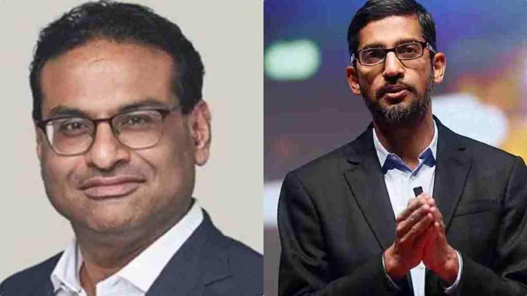 Laxman Narasimhan , CEO, Starbucks and Sundar Pichai, CEO, Google