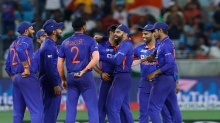 Some members of the team are expected to be in Mumbai on September 18, 2022, for the official launch of the new jersey. (Twitter/ BCCI)