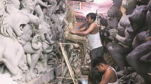 durga puja idol makers