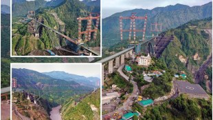 chenab bridge, river chenab, reasi district, kashmir, indian railways, railways, world’s highest railway bridge