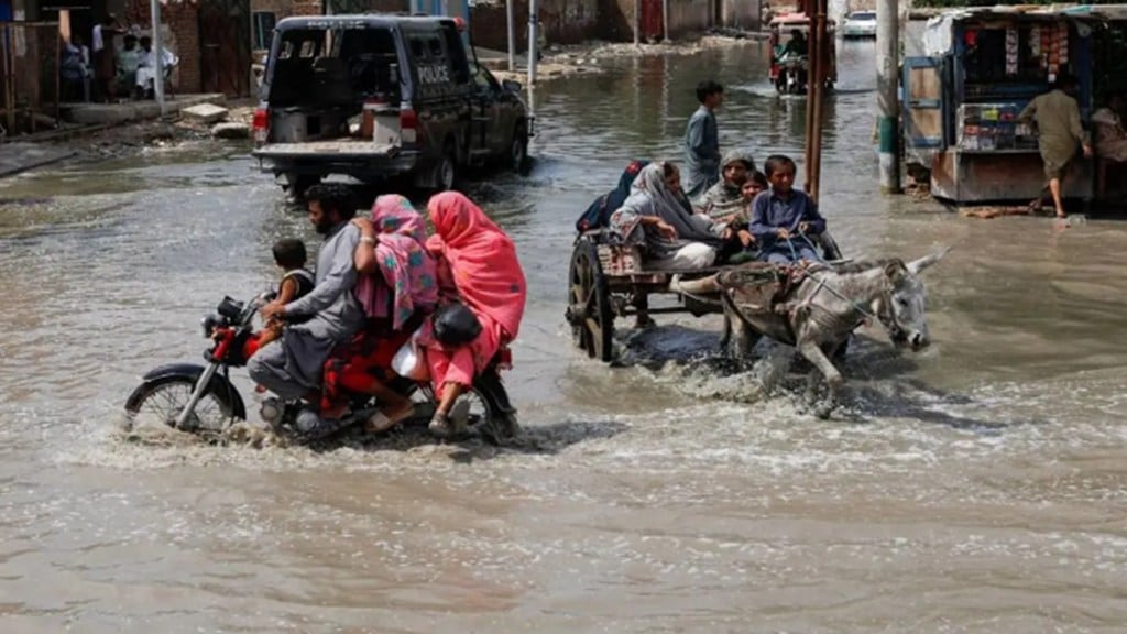 Pakistan received more than three times its usual rainfall in August, making it the wettest August since 1961. 