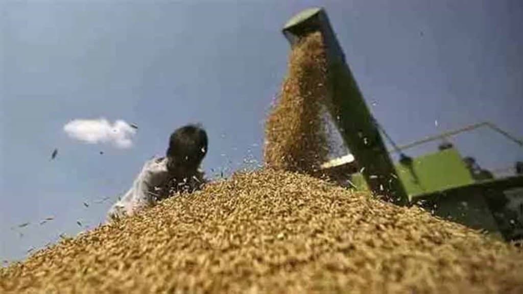 The budgetary food subsidy rose from Rs 92,000 crore in FY14, the year when NFSA was introduced, to Rs 5.2 trillion in FY21 when the government settled the loans of FCI and brought all food subsidy expenses into the Budget, ending the practice of off-budget financing of a part of the subsidy. (IE) The budgetary food subsidy rose from Rs 92,000 crore in FY14, the year when NFSA was introduced, to Rs 5.2 trillion in FY21 when the government settled the loans of FCI and brought all food subsidy expenses into the Budget, ending the practice of off-budget financing of a part of the subsidy. (IE)