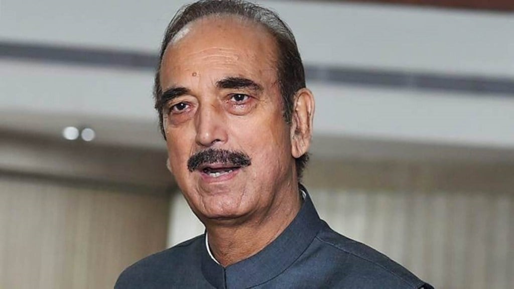 Ghulam Nabi Azad. (Express Photo/File)