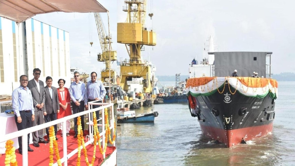 GSL launches LPG Cylinder Carrier Vessel for Lakshadweep Administration