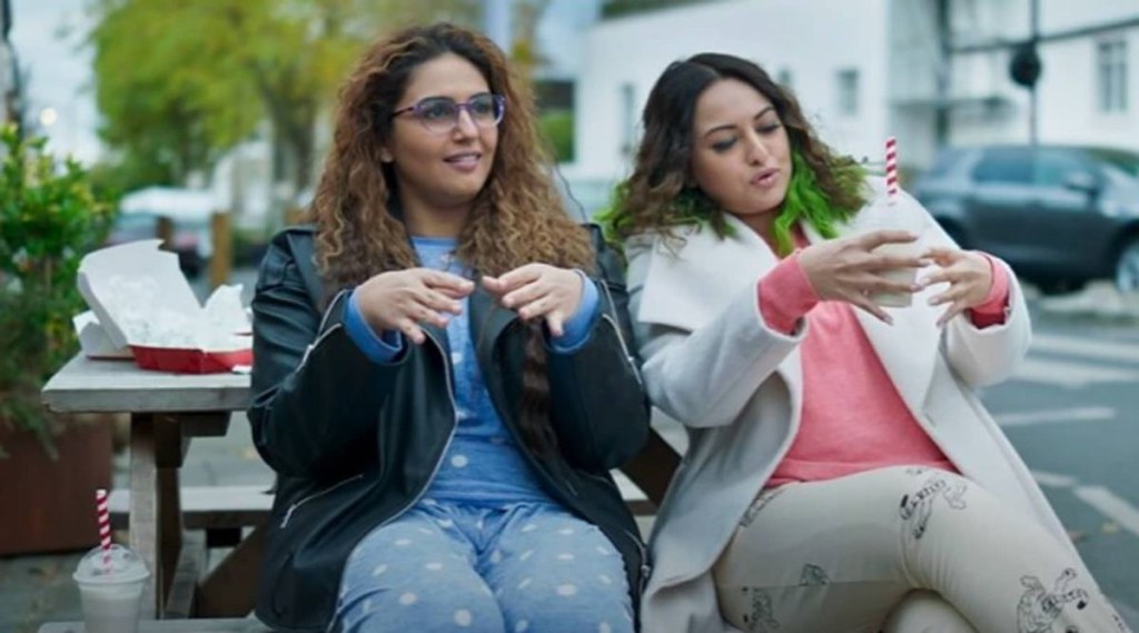 Double XL, Double XL plus size, fat shaming, fat shaming films, bollywood fat shaming, bollywood fat actors, plus size actors, Huma Qureshi, Sonakshi Sinha Double XL, Double XL plus size, fat shaming, fat shaming films, bollywood fat shaming, bollywood fat actors, plus size actors, Huma Qureshi, Sonakshi Sinha