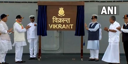 IAC Vikrant commissioning IAC Vikrant commissioning