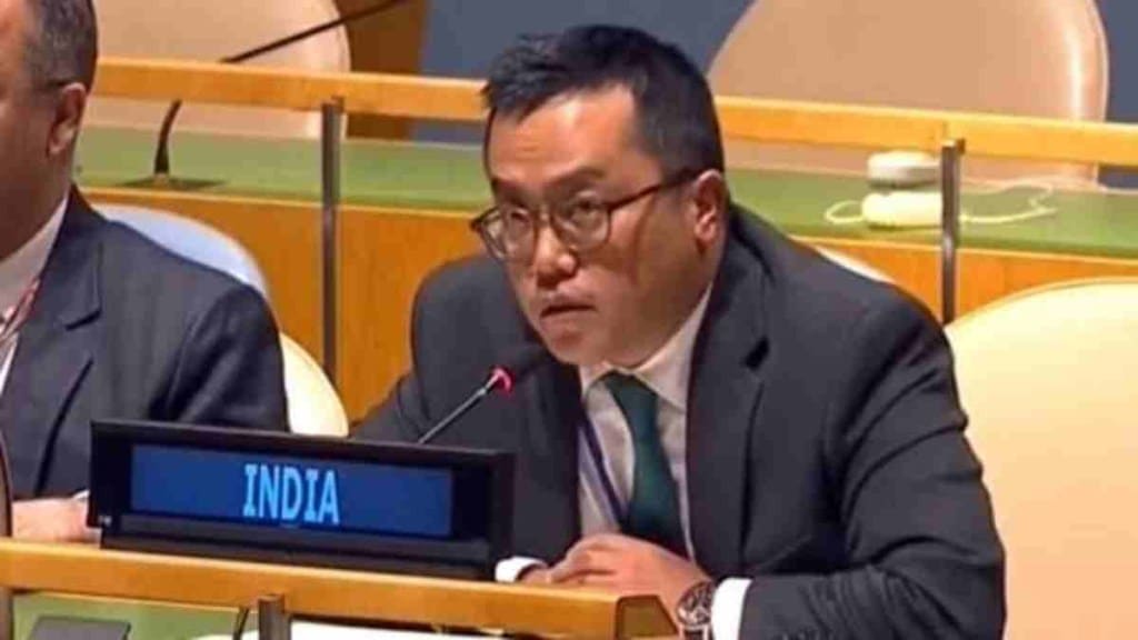 First Secretary in the Permanent Mission of India to the UN Mijito Vinito (ANI Image)
