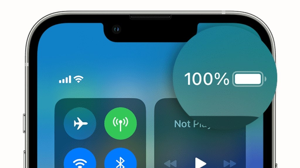 ios 16 battery percentage