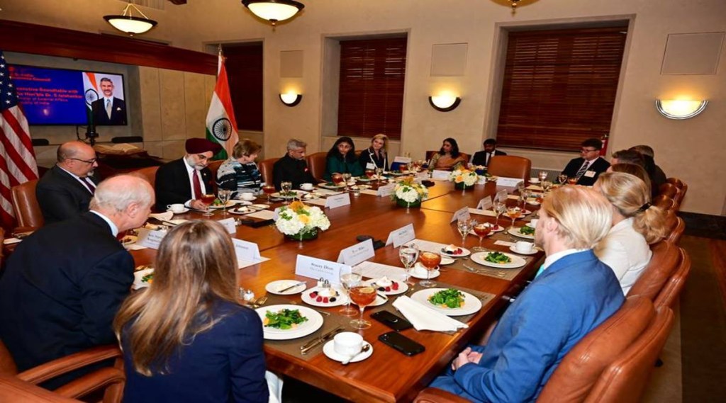 jaishankar USIBC meet