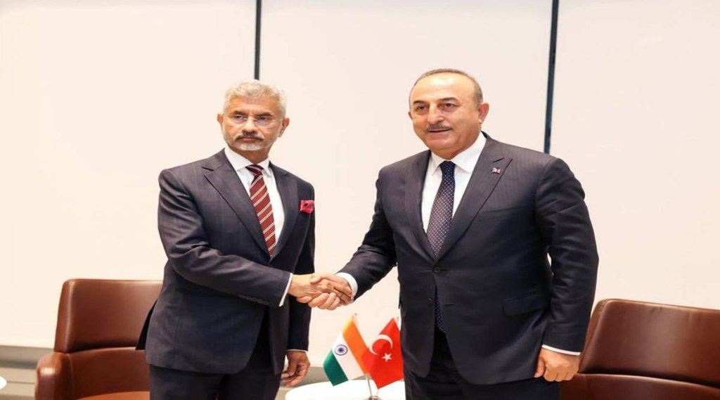 jaishankar with Mevlut Cavusoglu
