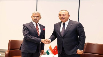 jaishankar with Mevlut Cavusoglu jaishankar with Mevlut Cavusoglu