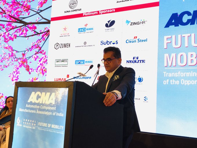 India needs to target 100% electrification of two- and three-wheelers: Amitabh Kant 