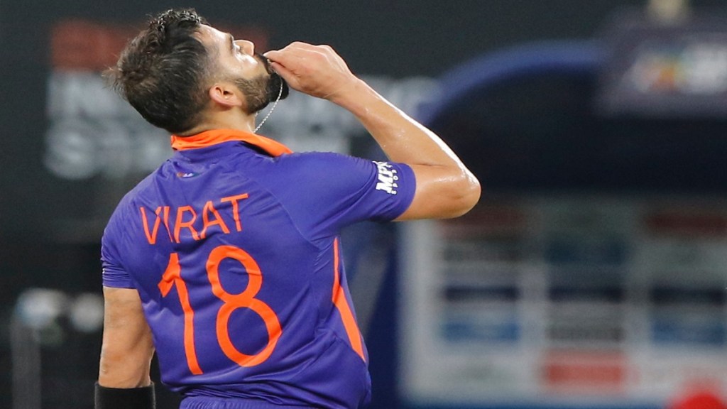 Kohli broke many records, which include equalling Ricky Ponting's total number of international hundreds. (Twitter/BCCI) Kohli broke many records, which include equalling Ricky Ponting's total number of international hundreds. (Twitter/BCCI)