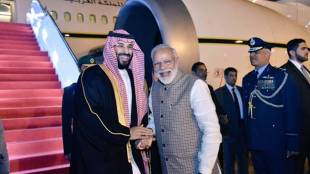 modi saudi crown prince meet