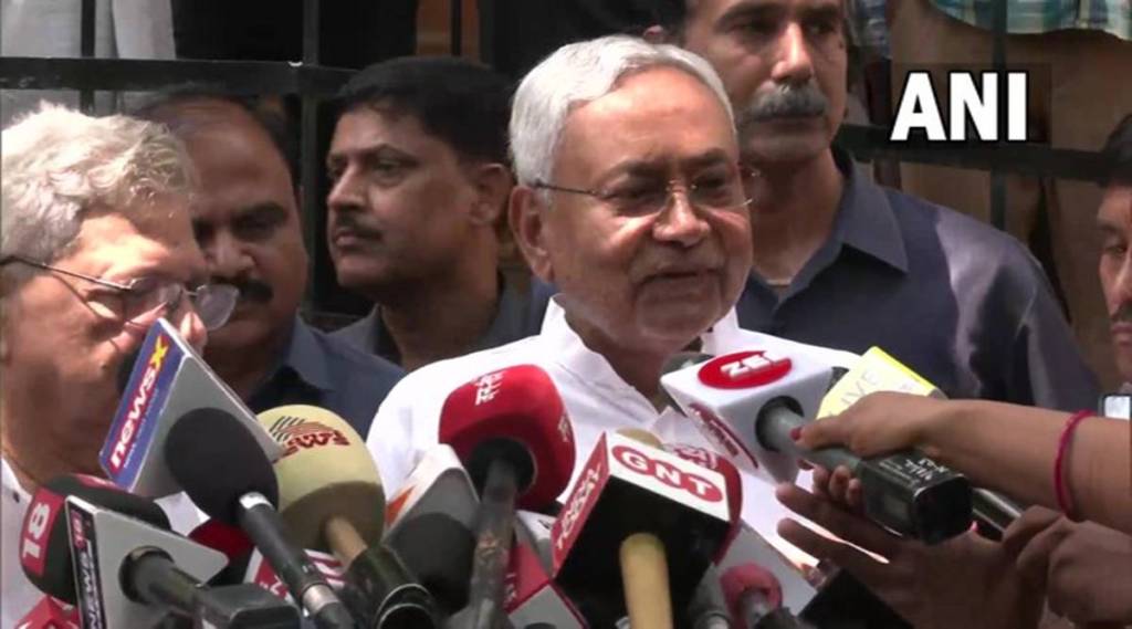 nitish kumar delhi trip