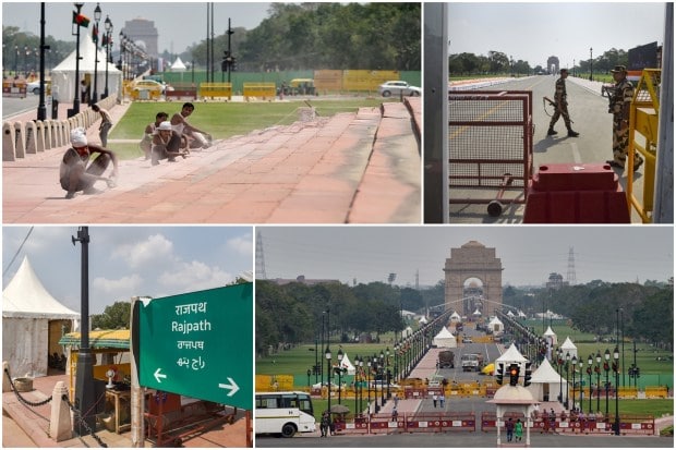 Prime Minister Narendra Modi is set to inaugurate the 'Kartavya Path' on Thursday. It is a newly christened stretch from Rashtrapati Bhawan to India Gate. He will also unveil the 28-foot statue of Netaji Subash Chandra Bose. Elaborate arrangements are in place for the same. The mega event is expected to be jam-packed with attendees.Today, at 7 pm, PM Modi will arrive at the venue. He will unveil the statue of Netaji Subash Chandra Bose. Afterward, he will take a walk to the India Gate, at 7:13 pm, and around the fountain to the stepped plaza.Here are some pictures from the mega event. Have a look: