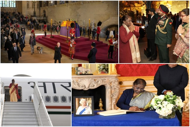 Queen Elizabeth, funeral, President Droupadi Murmu,