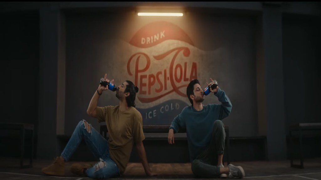The TVC showcases Pepsi’s and Airtel’s latest data offering on its PET bottles