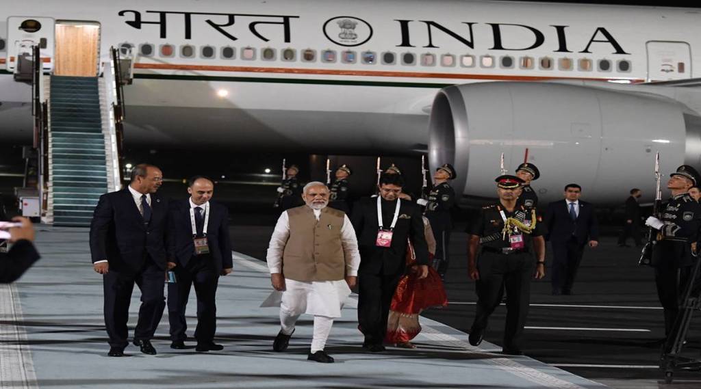 pm modi at sco summit