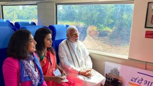 pm modi at vande bharat express