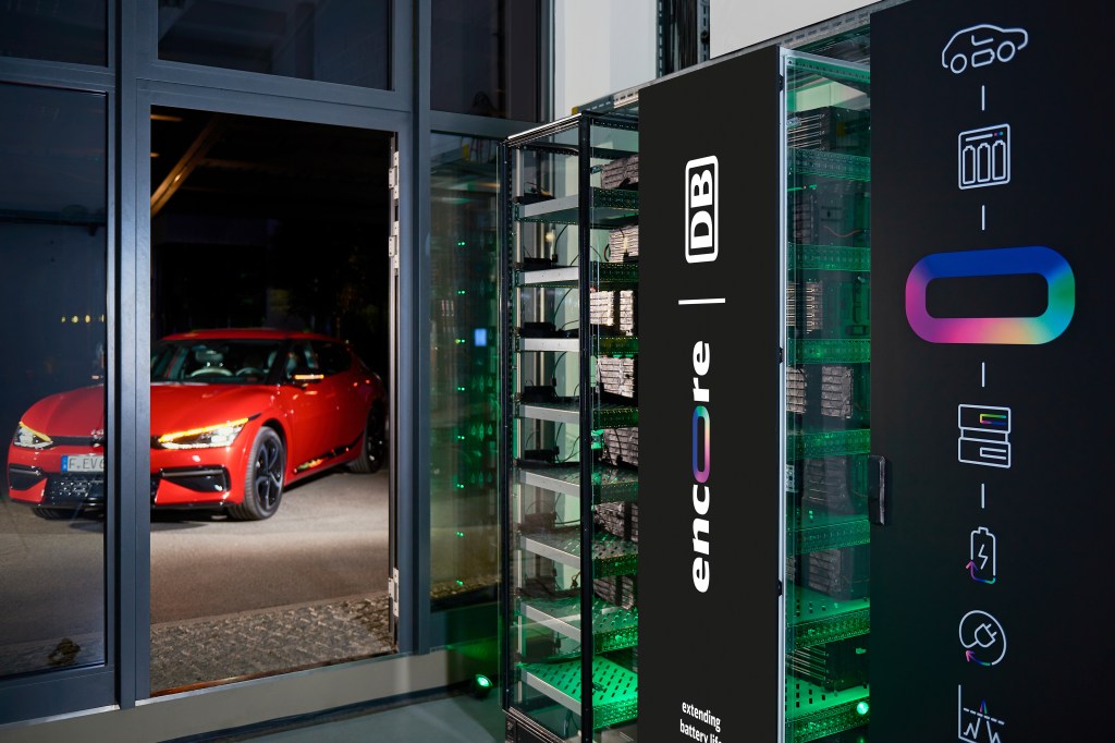 Kia Europe and encore | DB partner to create second life energy storage systems
